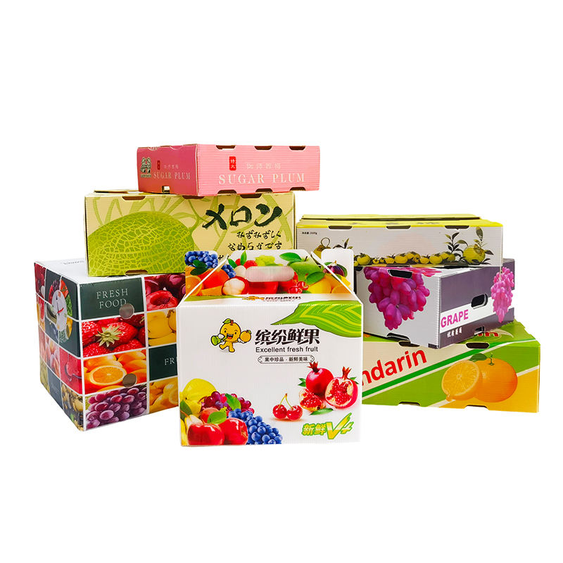 Fruit and vegetable carton box